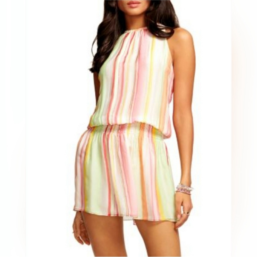 Ramy Brook Multicolor Striped Mini Dress